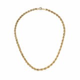 14ct Yellow Gold Rope Chain Necklace 14ct Yellow Gold Rope Chain Necklace