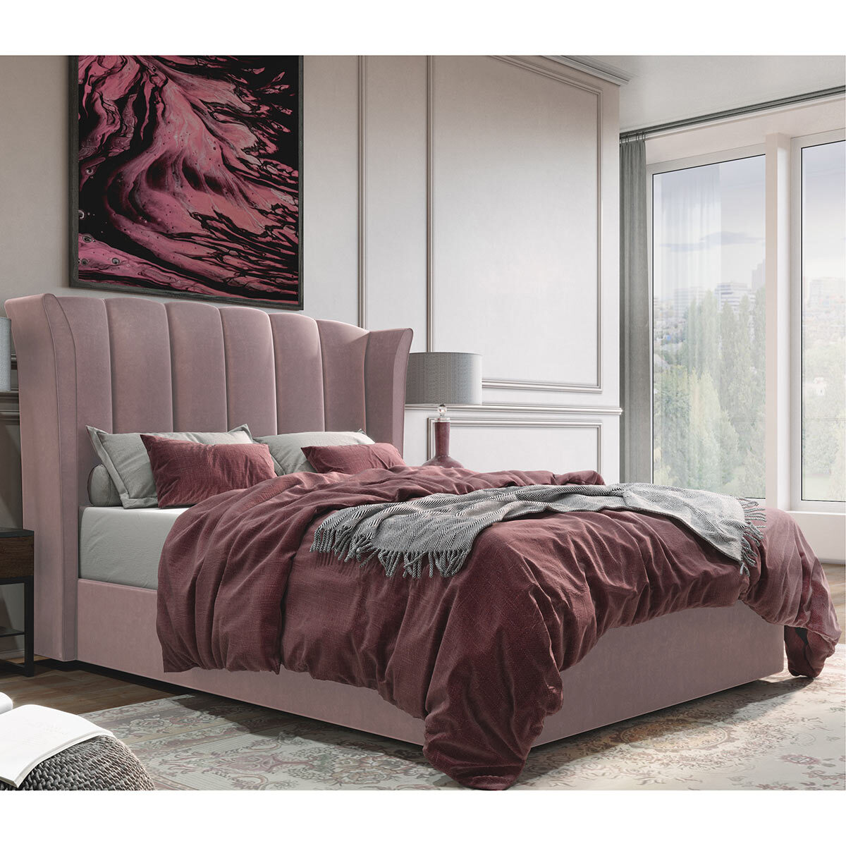 Double bed clearance frame costco