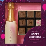 Choc on Choc Prosecco Bottle and Birthday Chocolates, 360g