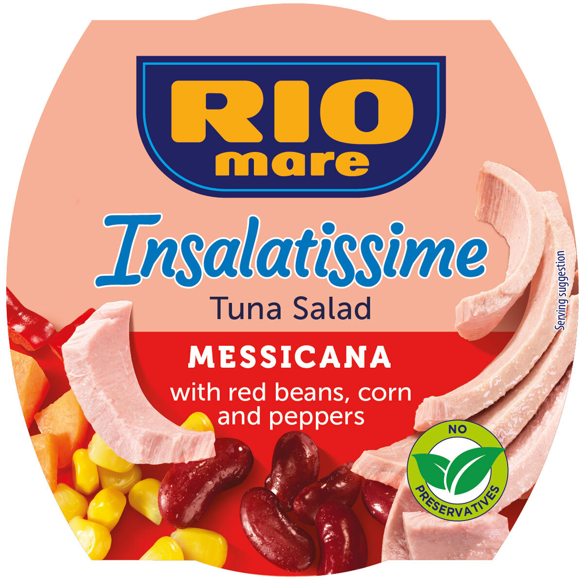 Rio Mare Insalatissime Mexican Style Tuna Salad, 4 x 160g