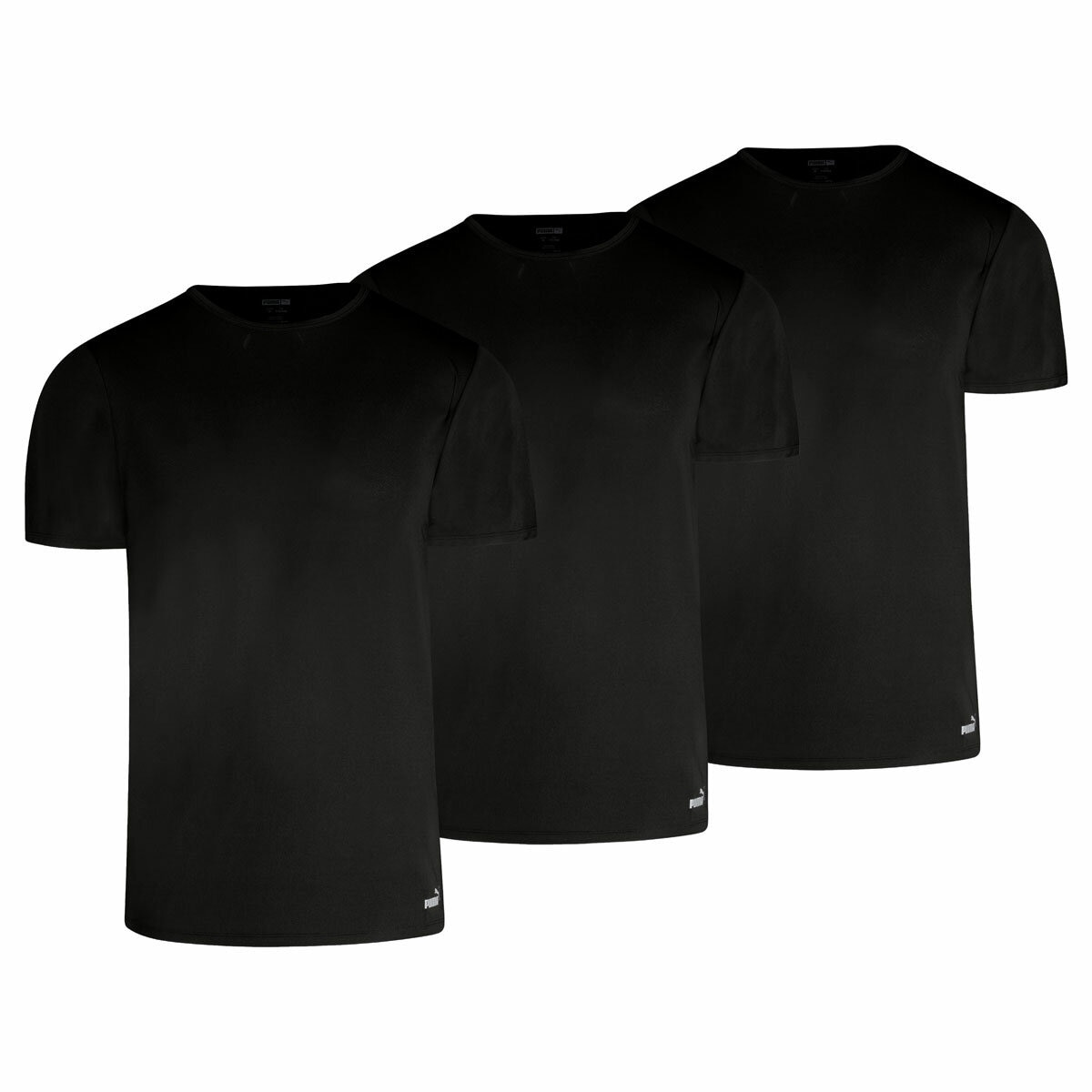 Puma Men's Active T-Shirt, 3 Pack Puma Men's Active T-Shirt, 3 Pack