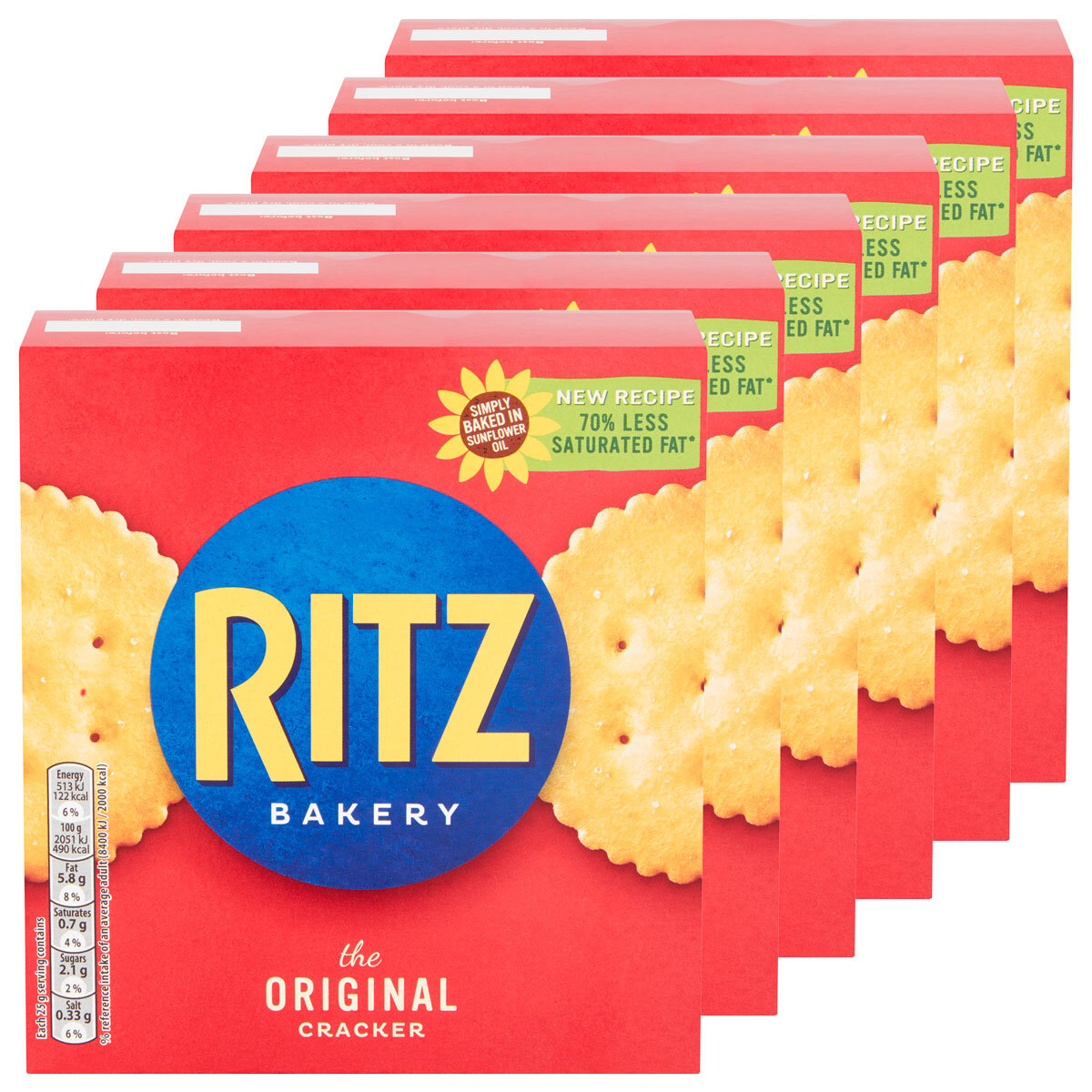 Ritz Original Cracker, 6 x 165g