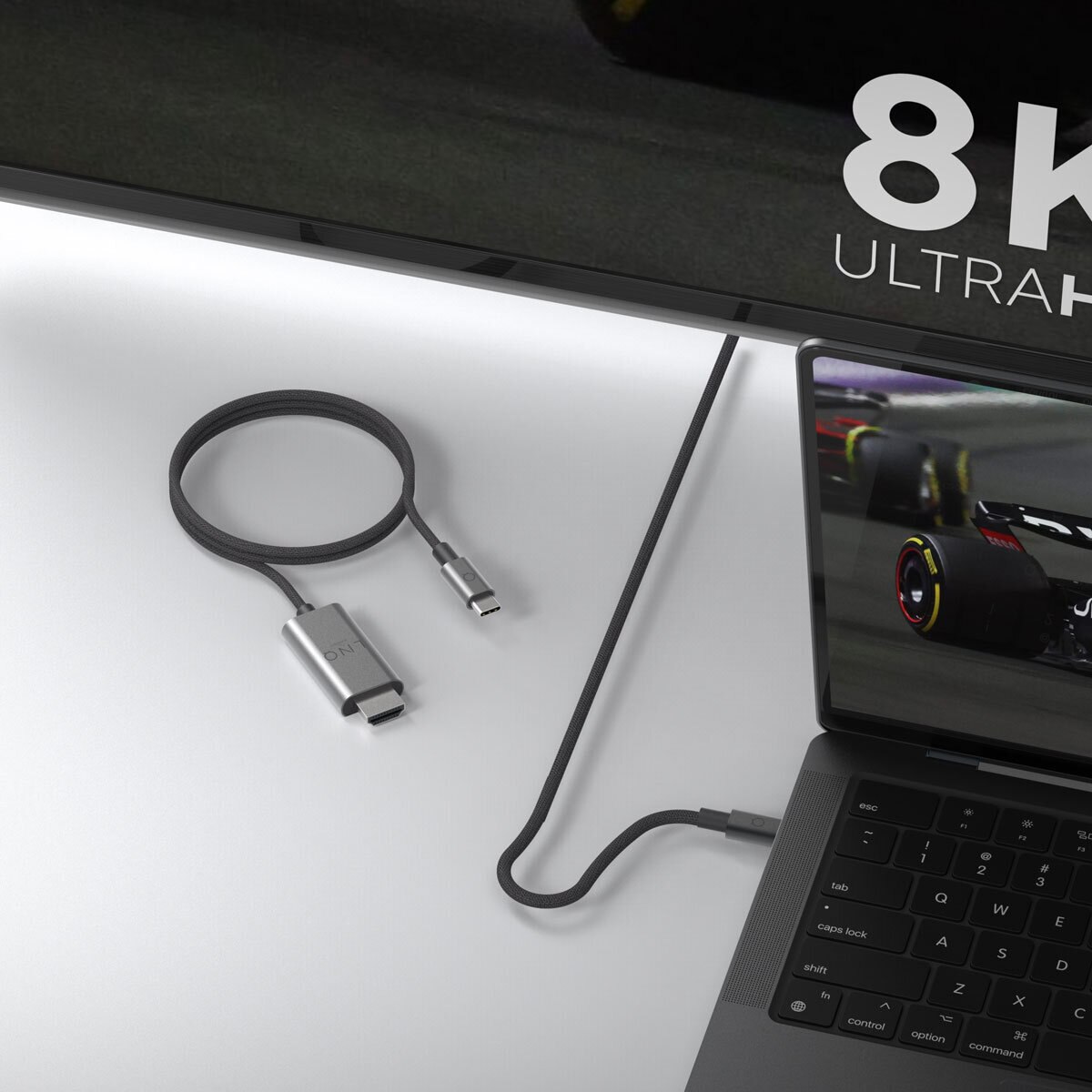 LINQ 8K/60Hz PRO Cable USB-C HDMI -2m