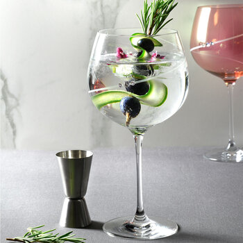 Portmeirion Auris 780ml Gin Glasses with Swarovski Crystals, 4 Piece