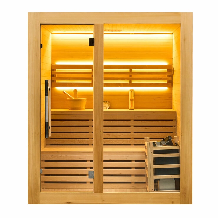 Vidalux Nordic Traditional Indoor Sauna in 4 Sizes