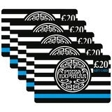 Pizza Express Gift Cards Multipack, 5 x £20