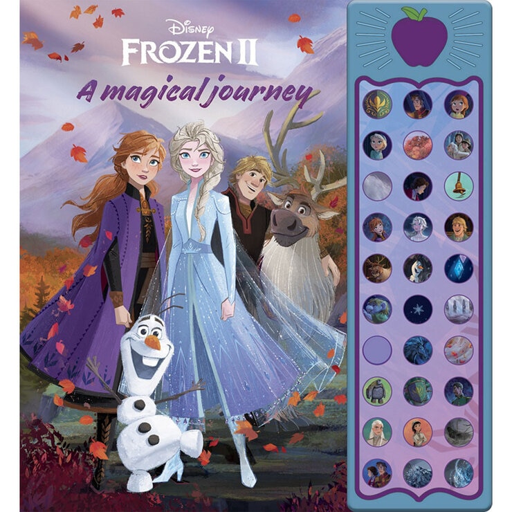 Frontcover of frozen II book Frontcover of frozen II book