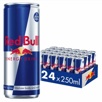 Red Bull PMP £1.75, 24 x 250ml Red Bull PMP £1.75, 24 x 250ml