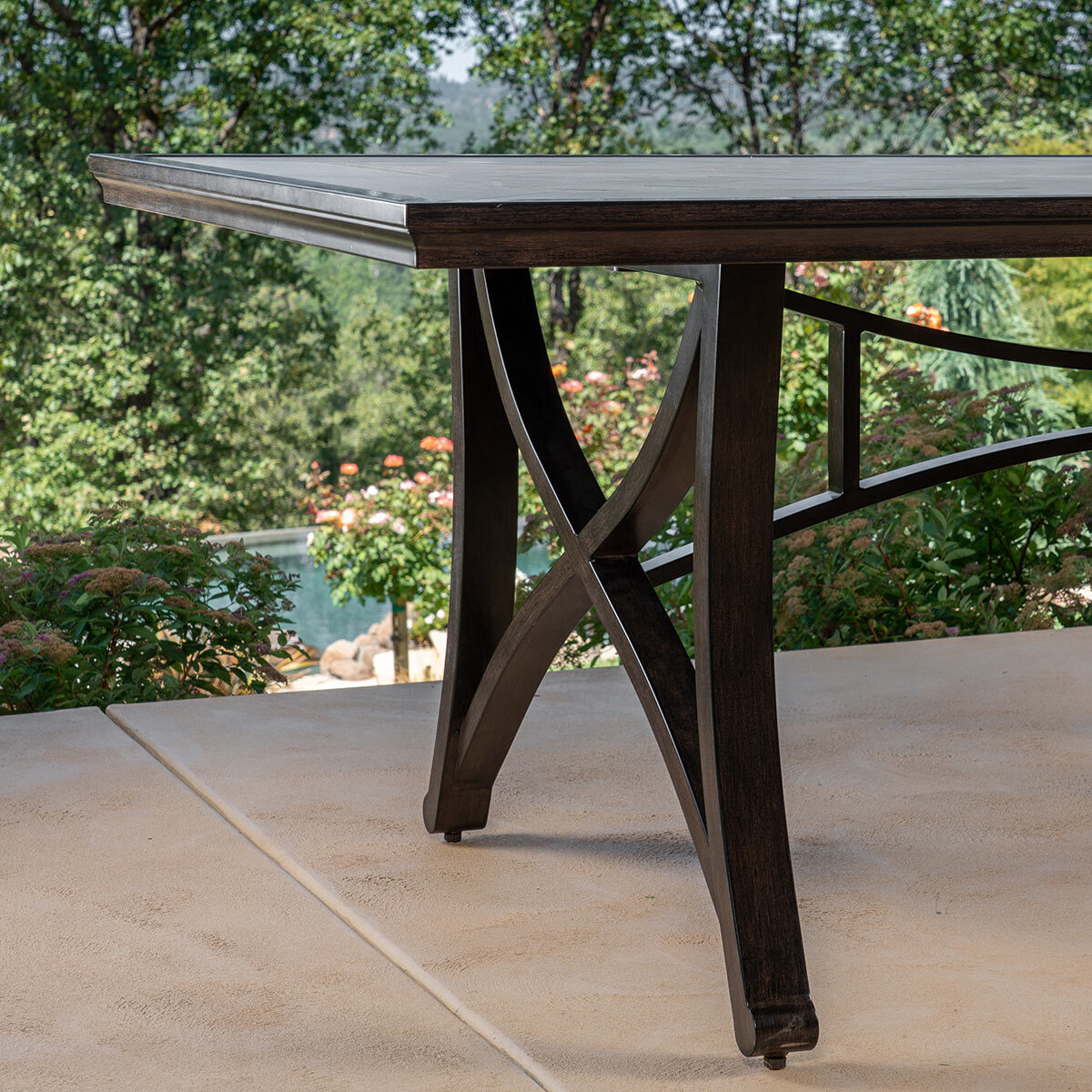 SunVilla Abington 7 Piece Cushioned Dining Set + Cover Costco UK