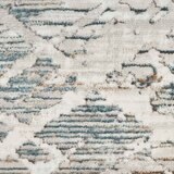 Glitz Grey Abstract Area Rug, 120 x 180 cm