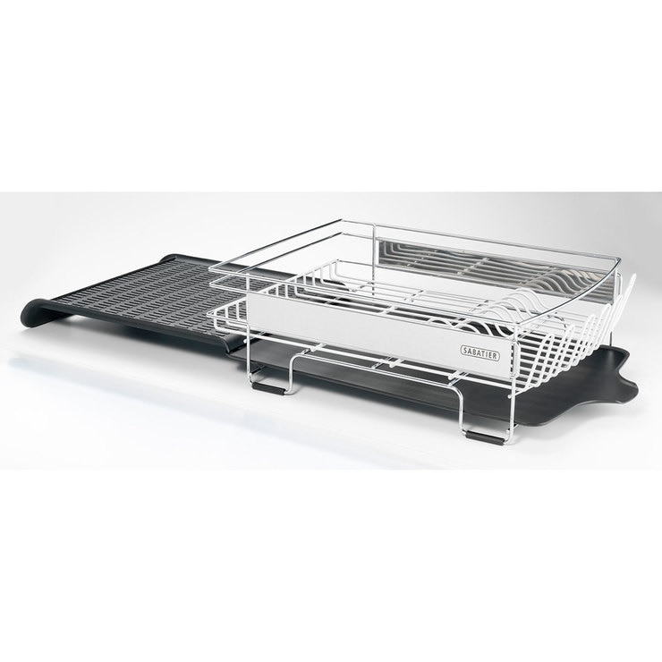 Sabatier Expandable Compact Dish Rack with Stemware Rack Costco UK