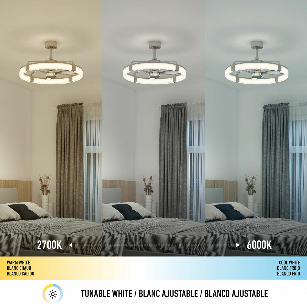 Artika Sunnyvale 28" (71cm) Fan Light with Remote Control