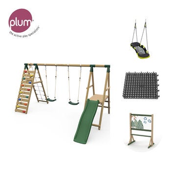 Plum Ultimate V Premium Wood Swing (3-10 Years) Plum Ultimate V Premium Wood Swing (3-10 Years)
