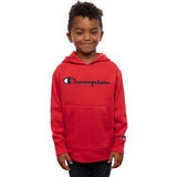 Champion Boys Pullover Hoody in Scarlet