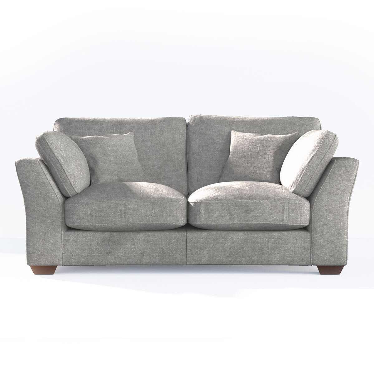 Selsey Grey Fabric 2 Seater Sofa