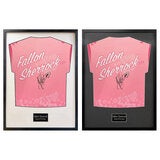 Fallon Sherrock Signed Framed Darts Shirt in 2 Options: White or Black Fallon Sherrock Signed Framed Darts Shirt in 2 Options: White or Black