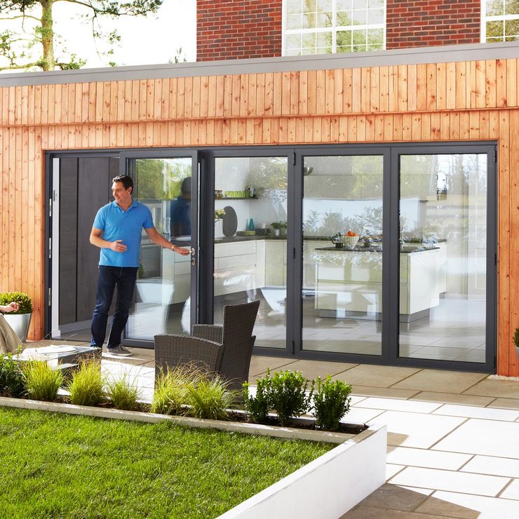 Origin Bifold Door 4.2m available in 2 colours Costco UK