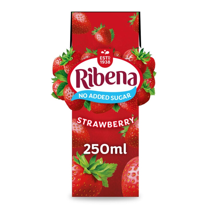 Ribena Ready to Drink Strawberry, 250ml Ribena Ready to Drink Strawberry, 250ml