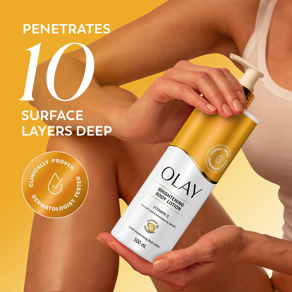 image of olay body lotion