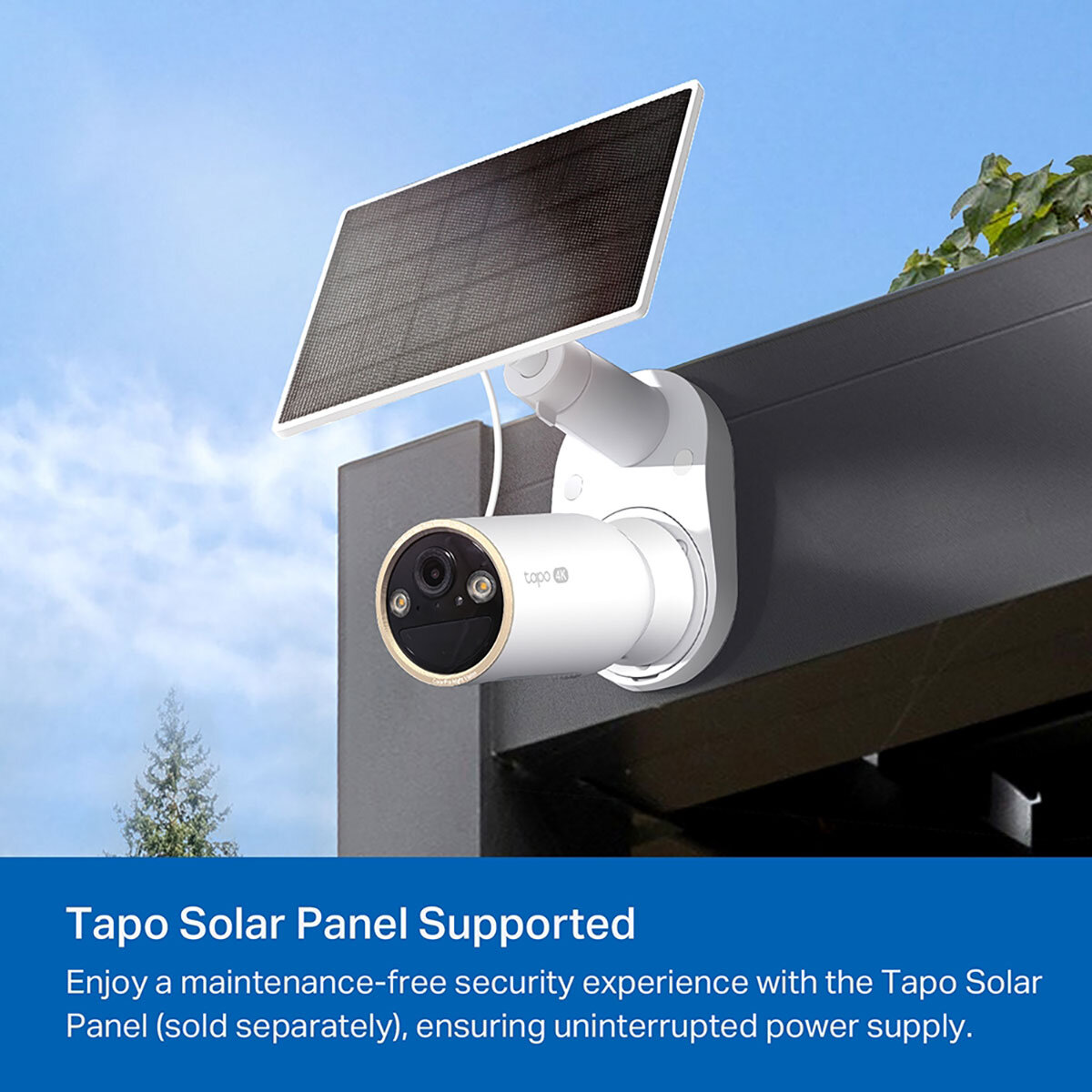 TP-Link Tapo C460 4K 8MP Battery Powered Outdoor Security Camera -2 Pack