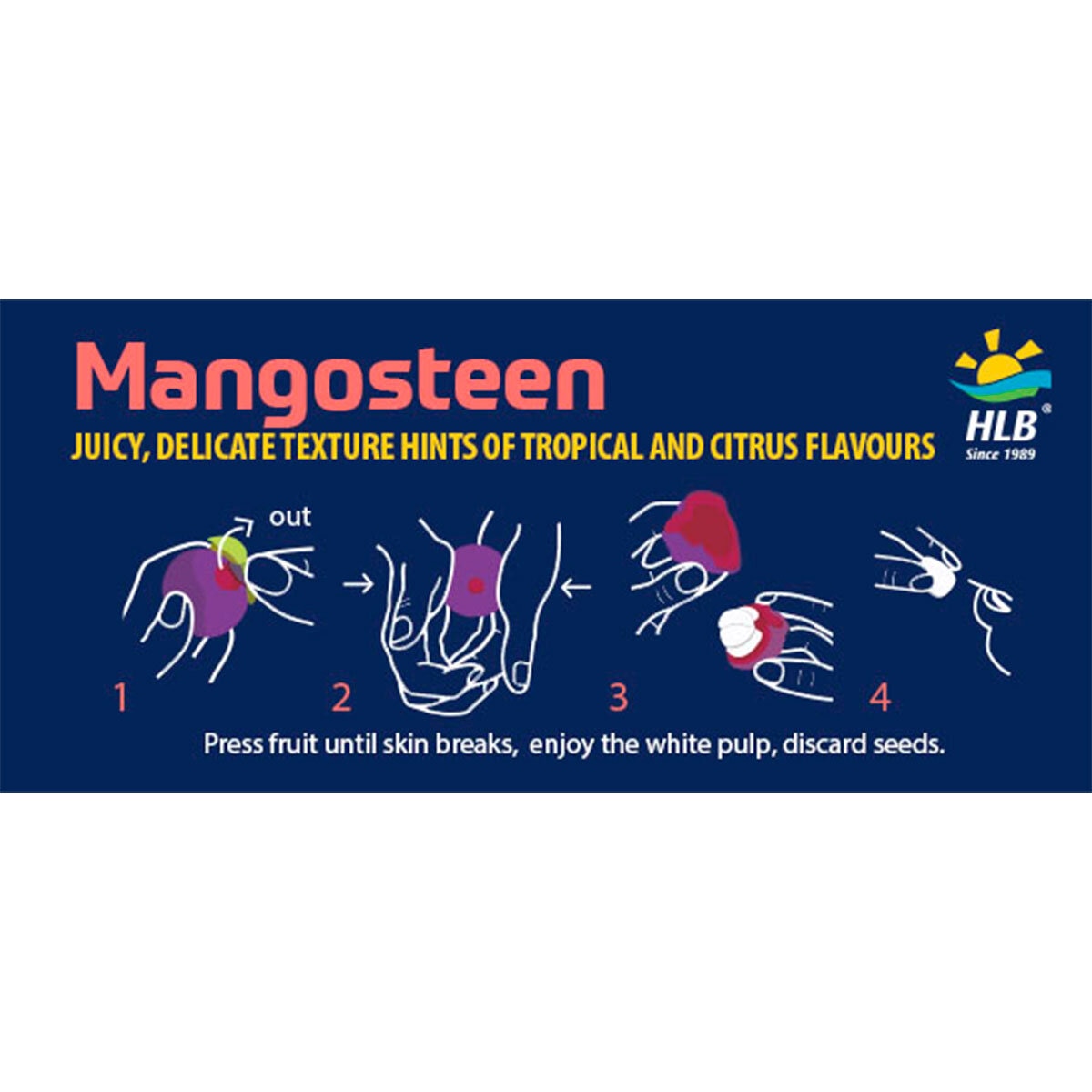 How to eat a mangosteen