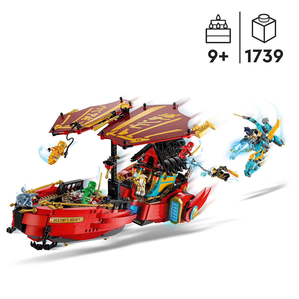 Buy LEGO Destiny's Bounty - race against time Overview2 Image at Costco.co.uk