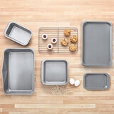 Chicago Metallic 6 Piece Non-Stick Stacking Metal Bakeware Set