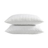 Hotel grand rolled shredded memory foam pillow two pack