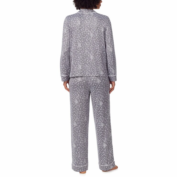 DKNY Women's Notch Collar Pyjama Set DKNY Women's Notch Collar Pyjama Set