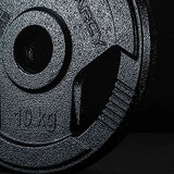 Marcy Made in Britain Eco 60kg Olympic Weight Set with 7ft Barbell