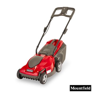 Mountfield Princess Electric 34cm Hand-Propelled Corded Lawn Mower with Roller - Model Princess 34 