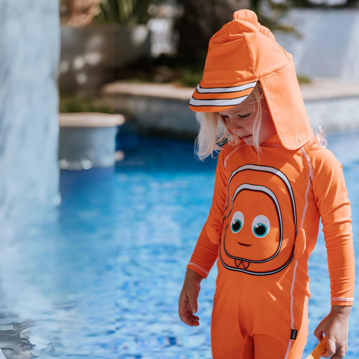 My Little Swimsuit in Clownfish