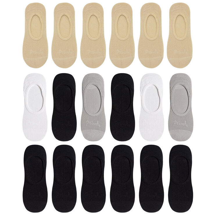 Pringle Men's 2 x 3 Pack Invisible Socks in 3 Colours and Size 711
