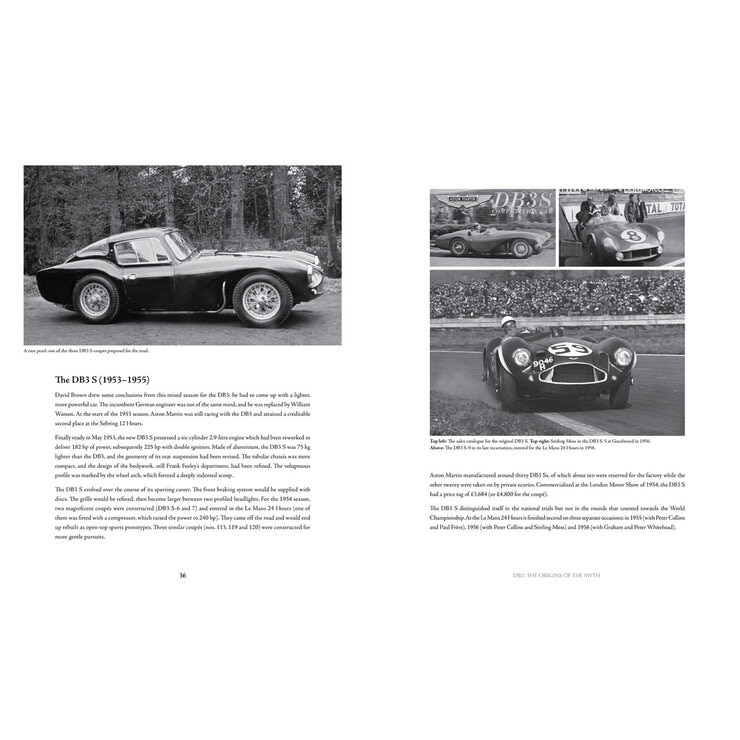 Page spread describing the DB3 S Page spread describing the DB3 S