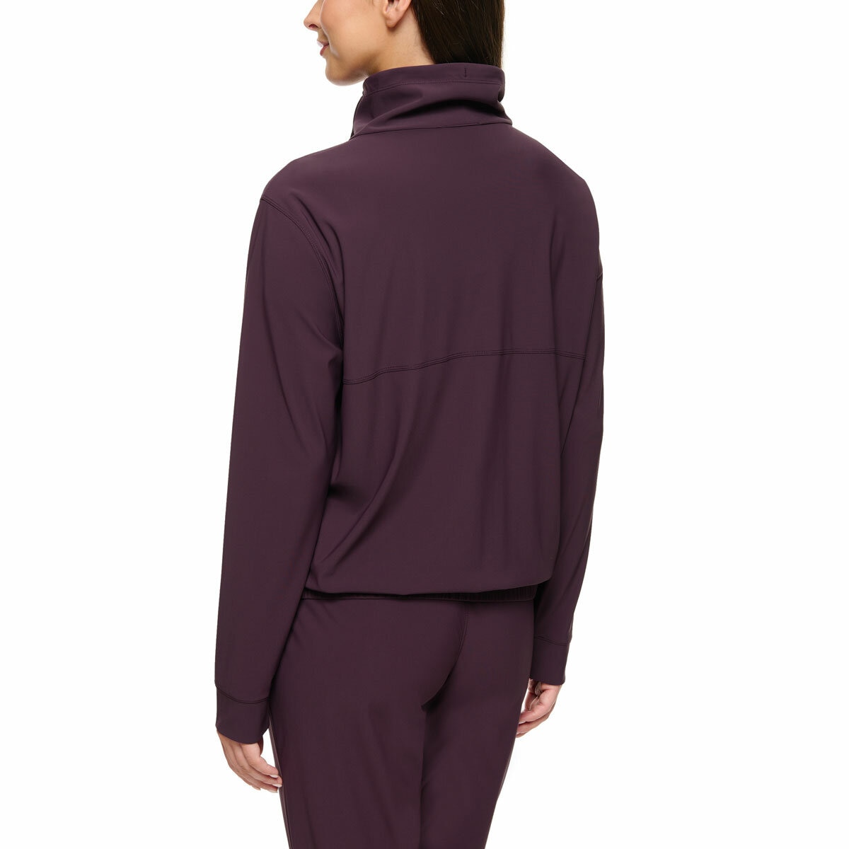 Kirkland Signature Women's Full Zip Active Jacket in Purple