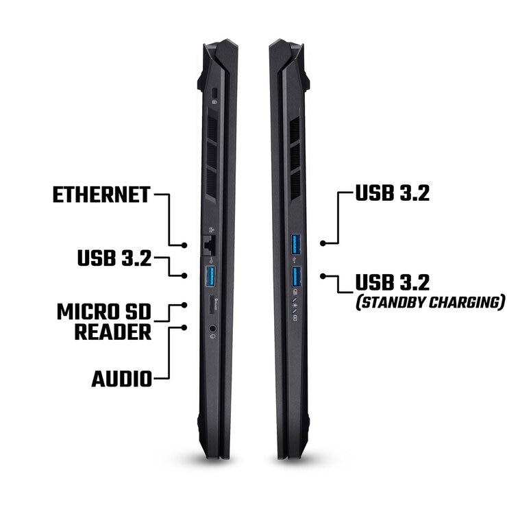 Acer Nitro V16, AMD Ryzen 7, 16GB RAM, 1TB SSD, NVIDIA GeForce RTX 5070, 16 Inch Gaming Laptop, NH.QYYEK.002