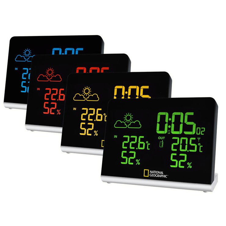 National Geographic MultiColour Screen Weather Station Costco UK