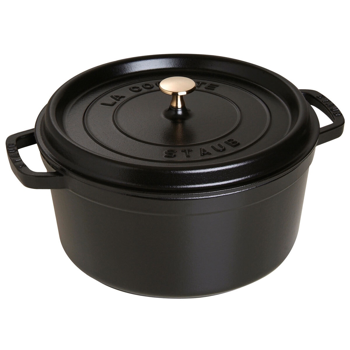 Staub 28cm cocotte with lid on