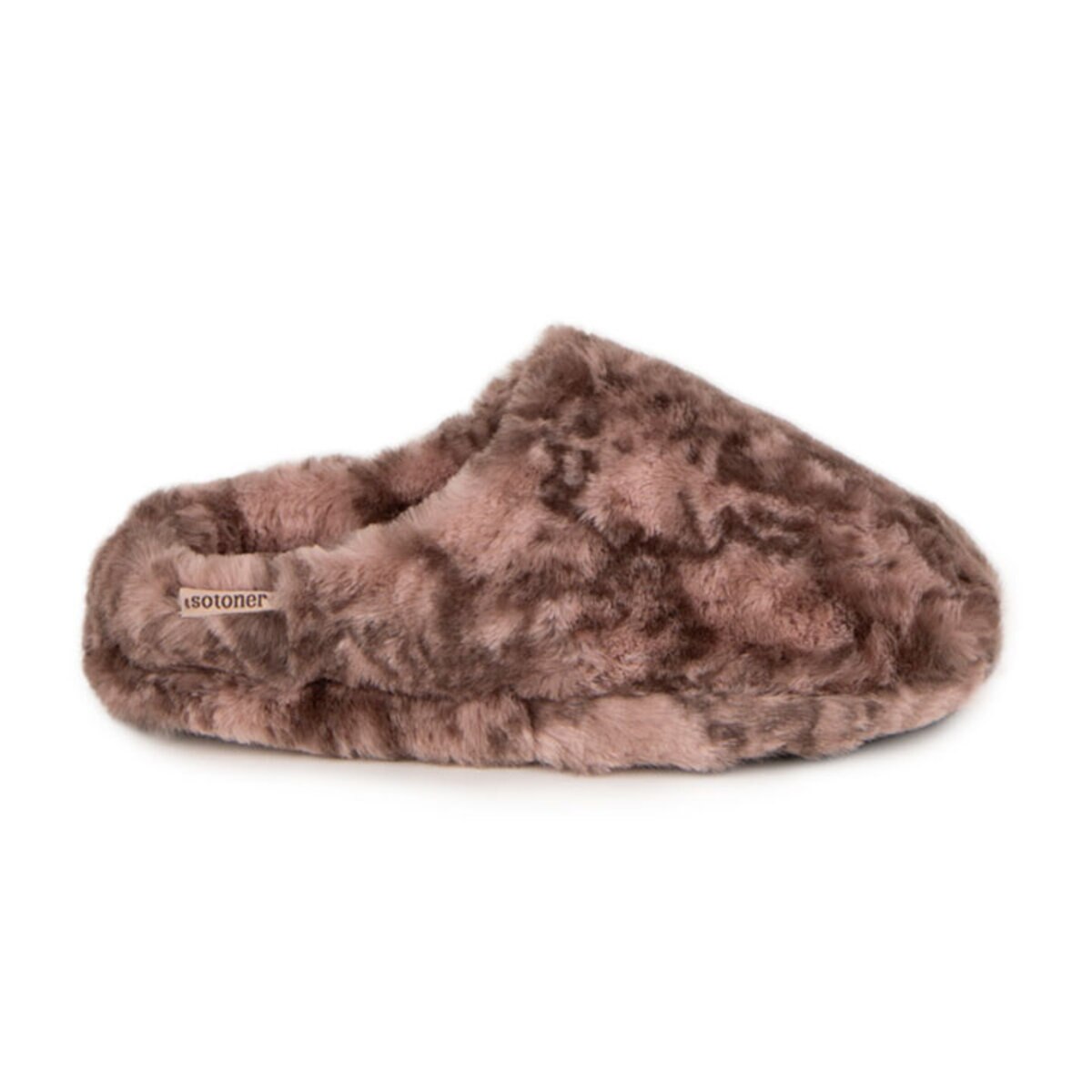 Totes Isotoner Pillow Step Women's Mule Slippers in Pink ...