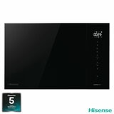 Hisense Hi6 BlackLine BIM325GI63DBGUK Built-In 25L Microwave with Grill, in Jet Black