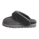 Kirkland Signature Women's Shearling Slippers in Grey