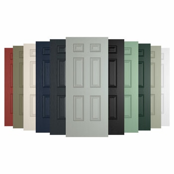 Athens Composite Front Door with Installation up to 1m wide, in Various Colours
