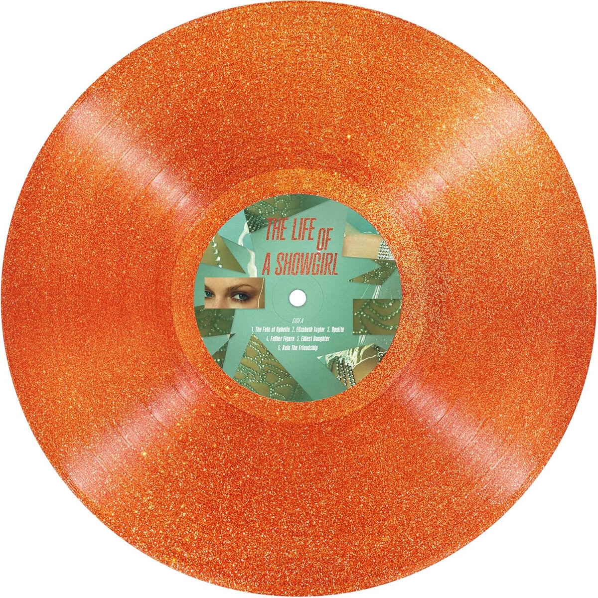 The Life of a Showgirl (Portofino Orange Glitter Vinyl) 3
