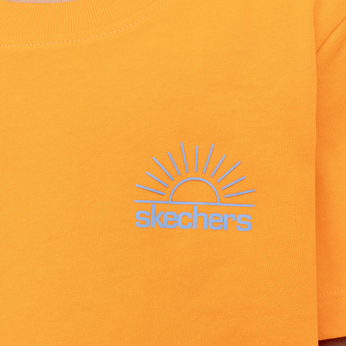 Skechers Kids Tee & Short 3 Piece Set in Orange