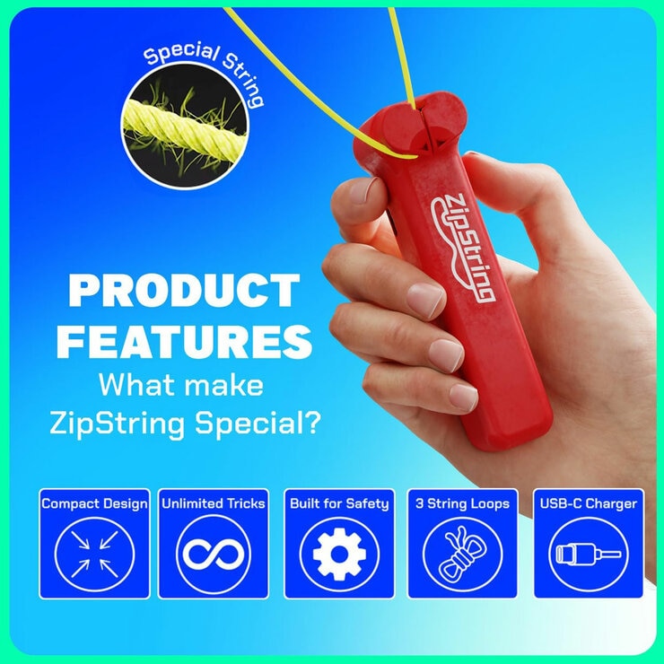 Zipstring Twin Pack (8+ Years)