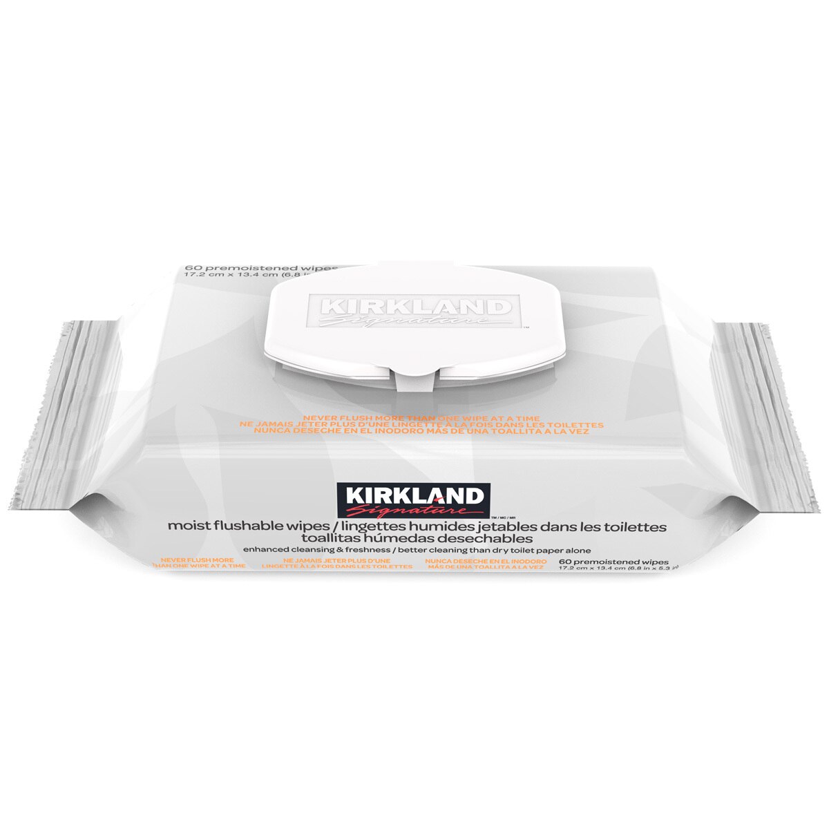 Kirkland Signature Moist Flushable Wipes, 632 Wipes Costco UK