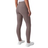 Mondetta Ladies Ribbed Cargo Tight in Brown, Large