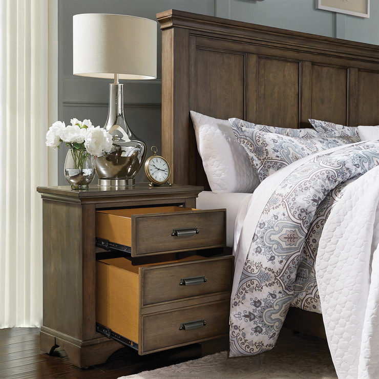 Universal Furniture Bret Nightstand with 2 Storage Drawers Costco UK