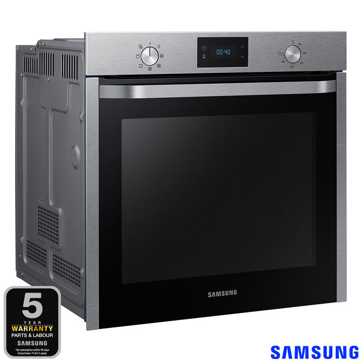 Samsung NV75K3340RS/EU, Single Oven Dual Fan A Rating in Stainless