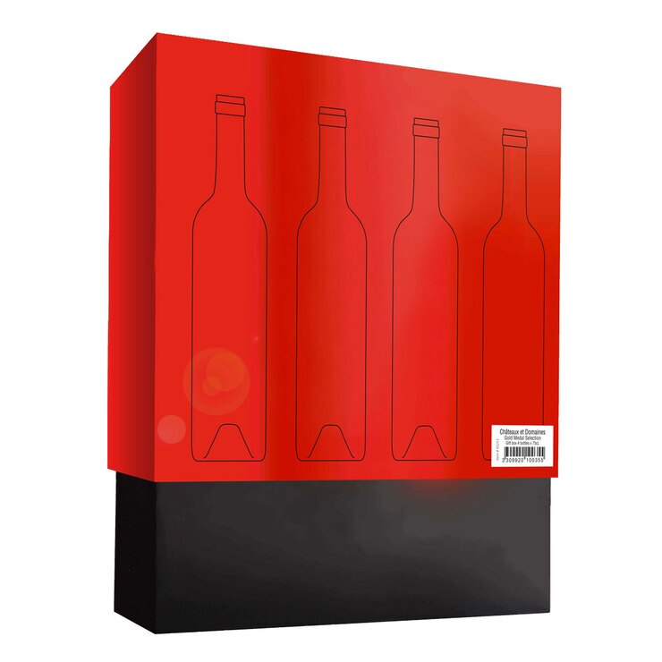 Bordeaux Gold Medal Wine Selection in Gift Box, 4 x 75cl Costco UK
